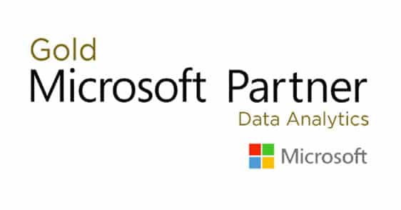 Microsoft Partner Data Amalytics Gold